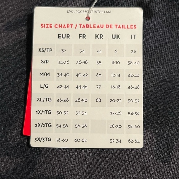 SPANX Look at Me Now Seamless Leggings Camo Print Support Athleisure Gym XL NWT - Picture 10 of 14